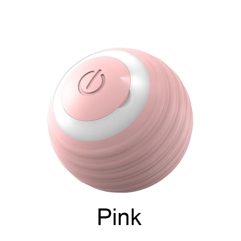 Cat Interactive Ball Smart Cat Toys Indoor Automatic Rolling Magic Ball Dog Toy Ball Automatic Moving Bouncing Rolling Ball