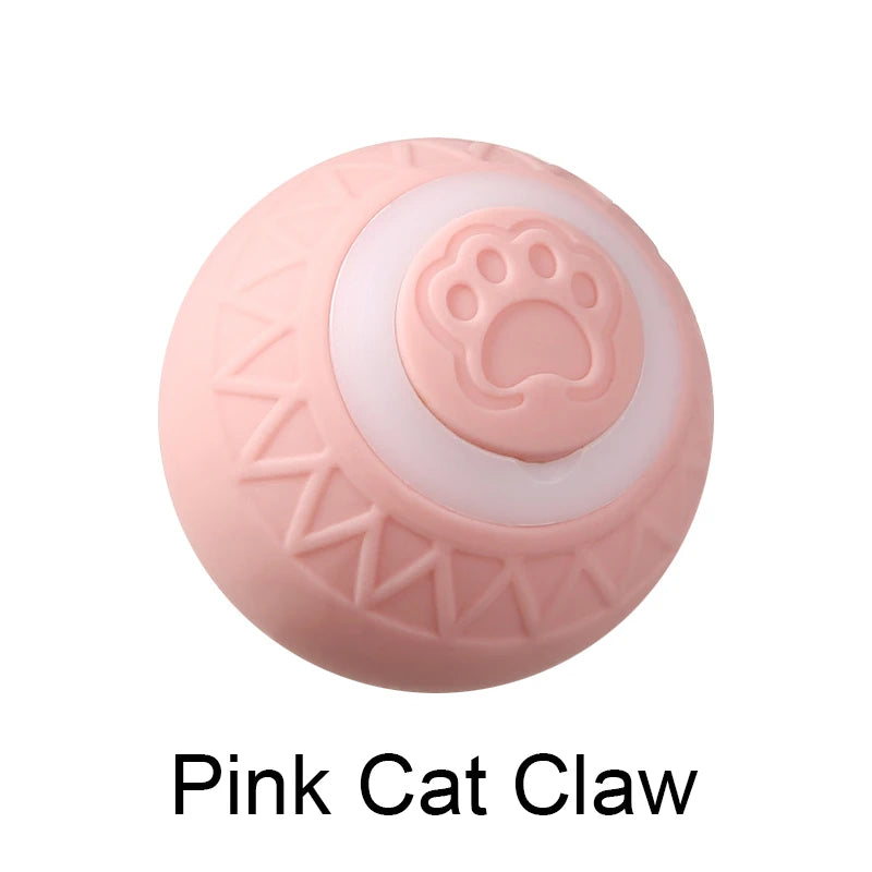Cat Interactive Ball Smart Cat Toys Indoor Automatic Rolling Magic Ball Dog Toy Ball Automatic Moving Bouncing Rolling Ball
