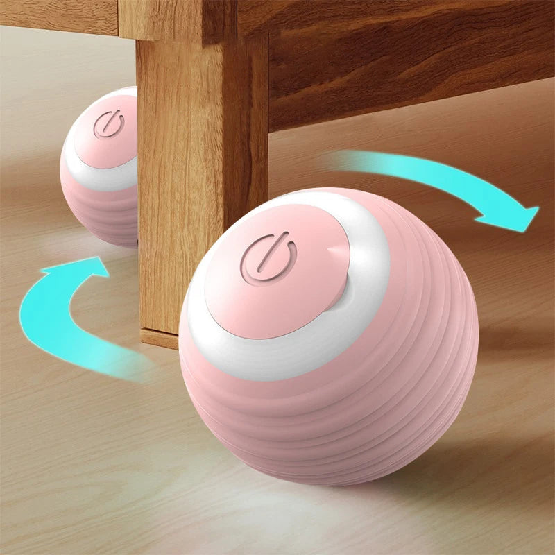Cat Interactive Ball Smart Cat Toys Indoor Automatic Rolling Magic Ball Dog Toy Ball Automatic Moving Bouncing Rolling Ball